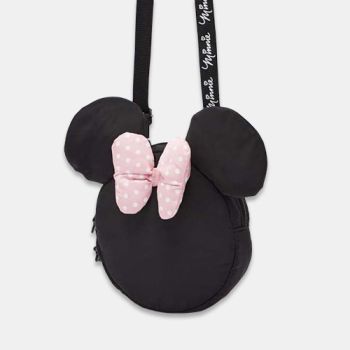 Sac épaule Minnie mouse pour fille - Noir-Noir