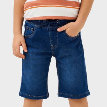 Bermuda jeans à corde - Bleu - Juniors
