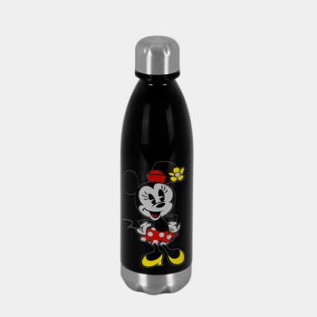 Gourde plastique Minnie mouse 700ml - Noir - Disney