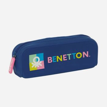 Trousse en Silicone Benetton - Bleu - Safta 