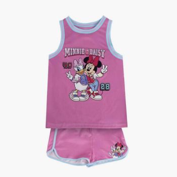 Tenue de sport Minnie & Daisy - Rose