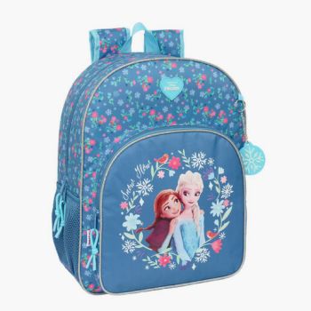 Sac à dos reine des neiges adaptable 42cm - Bleu - Disney