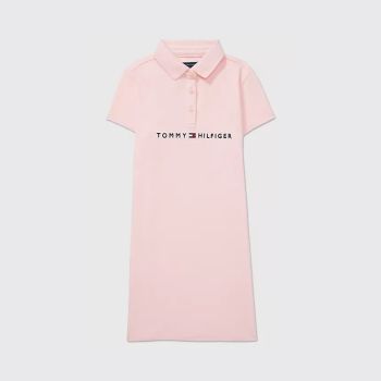 Robe polo Fille - Rose - Tommy Hilfiger