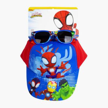 Ensemble casquette et lunette spidey spiderman