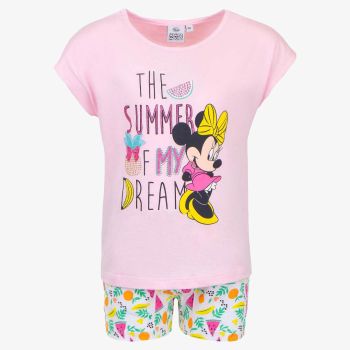 Ensemble fille culotte et T-Shirt Minnie mouse - Rose - Disney
