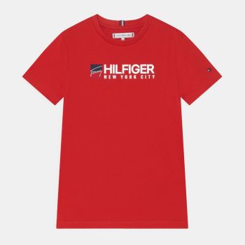 T-shirt TOMMY HILFIGER - Rouge