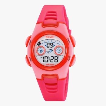 Montre numérique fille 04 à 12ANS - Rose