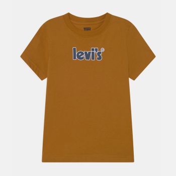 T-shirt col rond Levi's - Marron