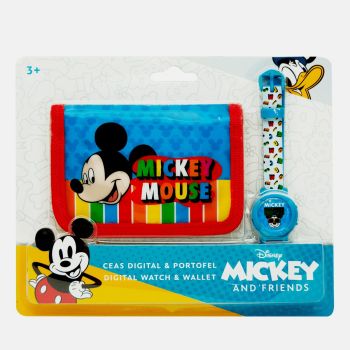 Ensemble montre + porte monnaie Mickey mouse - Multicolore - Disney 