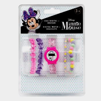 Ensemble montre et 4 bracelets Minnie Mouse - Multicolore - Disney