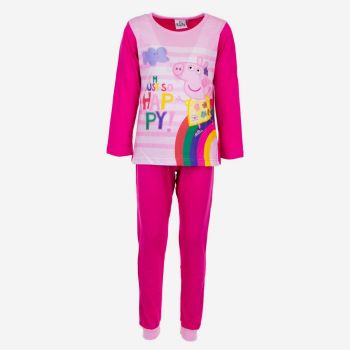Pyjama peppa pig arc-en-ciel - Rose - Disney