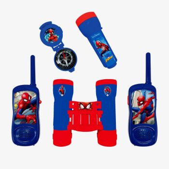 Kit d'aventure avec talkie walkie Spiderman  - Disney