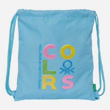 Sac de gym Colors 39cm - Bleu - Safta