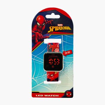 Montre LED Spiderman - Rouge - Marvel