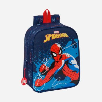 Sac à dos Spiderman adaptable 27cm - Bleu - Marvel