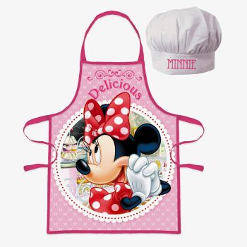 Tablier et toque Minnie mouse - Multicolore - Disney