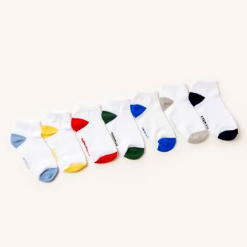Lot de 7 paires de chaussettes colorées pour garçon - Multicolore - Juniors