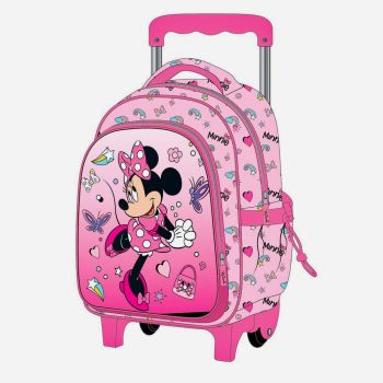 Sac à dos trolley Minnie Mouse 31Cm - Rose - Disney