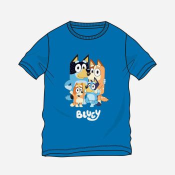 T-shirt Bluey - Bleu - BLUEY