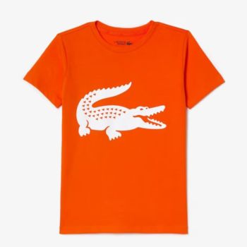 T-shirt imprimé Lacoste - Orange - LACOSTE