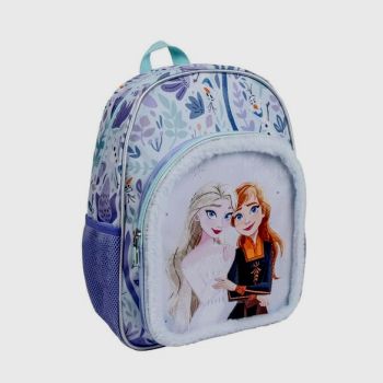 Sac à dos reine des neiges Elsa et Anna 38cm - Violet -Disney