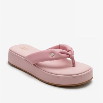 Tong confortable pour fille - Rose - Kidy