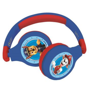 Casque Audio Bluetooth pat patrouille - bleu/Rouge - Lexibook