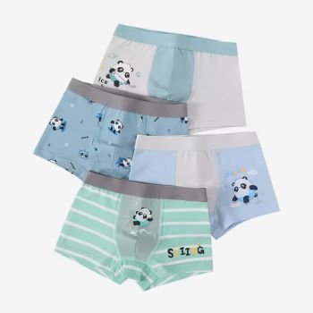 Boxers en coton garçon - Multicolore