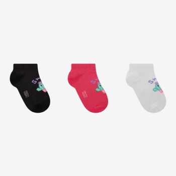 Lot de 3 paires de chaussettes fille - Multicolore - KLIN