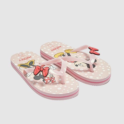 Sandale Minnie mouse pour fille Rose Waikiki