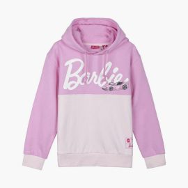 Pull à capuche Barbie - Rose