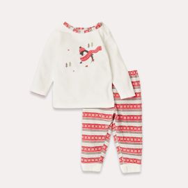 Pyjama noël pour bébés - Rouge/Blanc - Juniors