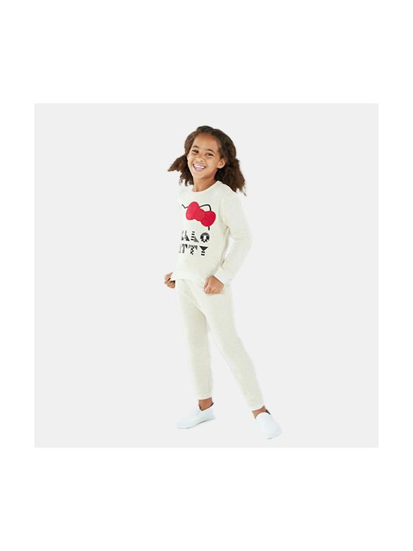Ensemble Fille Hiver - Pantalon Leggings Et Haut Manches Longues - 1 à 7 Ans - Imprimé Mignon - Confortable Et Chaud